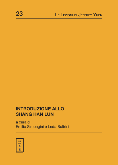 23 - Lezioni Jeffrey Yuen - Lo Shang Han Lun